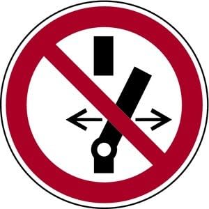 LEMAX® Verbotsschild, Nicht schalten P031 DIN EN ISO 7010 Magnetfolie ...